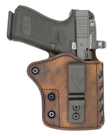 Covert Holster Hybrid IWB Poly/Brn Size 4 3.0"