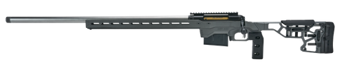Savage Arms 57701 110 Elite Precision 223 Rem 10+1 26" Matte Stainless, Matte Black Rec, Gray Cerakote Adjustable MDT ACC Aluminum Chassis Stock, Left Hand (MB Not Included)