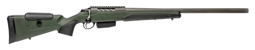 Tikka JRTXRSV382 T3x Super Varmint 6.5 Creedmoor 5+1 23.70" Barrel, Tungsten Cerakote Metal Finish, Black Webbed Green Roughtech Stock