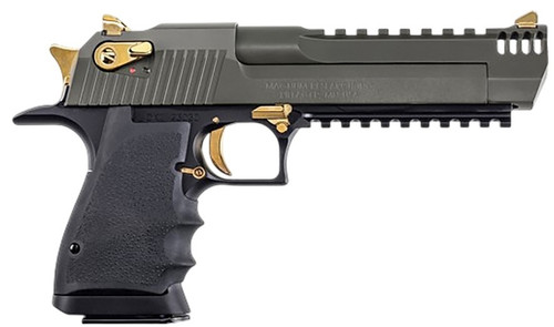 Desert Eagle L6 .44 Mag 6" Blk/Milspec Grn 8-rd