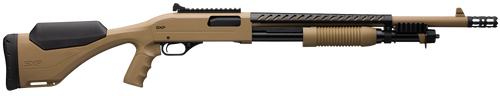 Winchester Repeating Arms 512410395 SXP Extreme Defender 12 Gauge 3" 18" 5+1 Flat Dark Earth Rec/Barrel Flat Dark Earth Fixed Pistol Grip with Adjustable Comb Stock