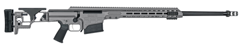 Barrett 18480 MRAD  338 Lapua Mag 26" 10+1 Gray Gray Folding with Adjustable LOP Stock Black Polymer Grip Right Hand