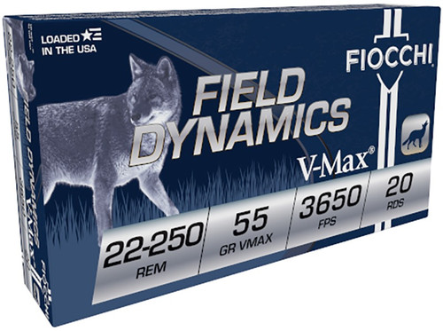 22-250 55gr V-Max 20rd 