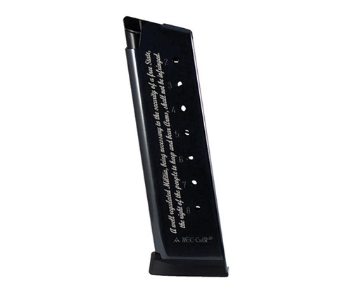 Magazine*1911 45ACP B 2nd Amend Engr 8rd