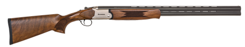 Mossberg 75471 Silver Reserve  12 Gauge with 28" Matte Blued Barrel, 3" Chamber, 2rd Capacity, Satin Silver Engraved Metal Finish & Satin Black Walnut Stock Right Hand (Full Size)