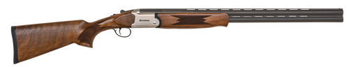 Mossberg 75471 Silver Reserve  12 Gauge with 28" Matte Blued Barrel, 3" Chamber, 2rd Capacity, Satin Silver Engraved Metal Finish & Satin Black Walnut Stock Right Hand (Full Size)