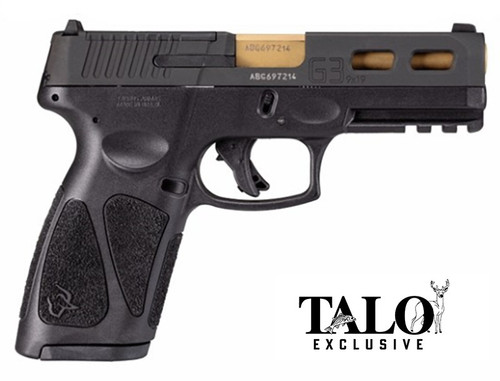 G3 9mm 4.0" Gold PVD Barr Toro 2 15rd TALO