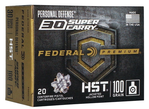 Prem 30 Super Carry 100gr HST JHP 20rd