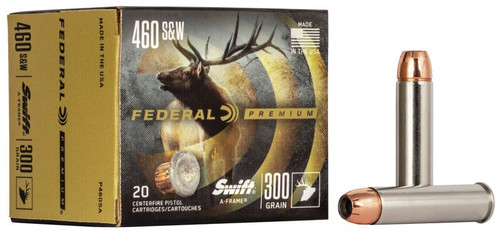 Prem 460 S&W 300gr Swift A-Frame 20rd