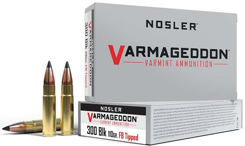 NOSLER VGA 300Blk 110gr VG FBT 20rd