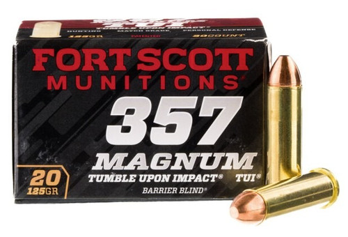 .357 Mag SCS TUI 125gr 20/Bx