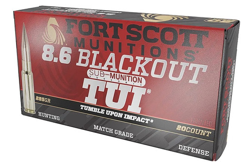 8.6 Blk SCS TUI 285gr 20/Bx