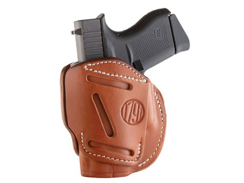 1791 3 Way Holster Classic Brown Sz2 Amb