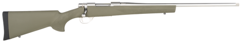 Howa HGR72513 M1500 Hogue Full Size 6.5 Creedmoor 5+1 22" Stainless Steel Threaded Barrel, Drilled & Tapped Stainless Steel Receiver, Hogue OverMolded OD Green Synthetic Stock, Right Hand
