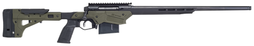 Savage Arms 57553 Axis II Precision 30-06 Springfield 5+1 22", Matte Black Barrel/Rec, OD Green Adjustable MDT Aluminum Chassis, Polymer Grip