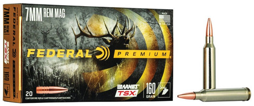Prem 7mm RM 160gr Barnes TSX 20rd