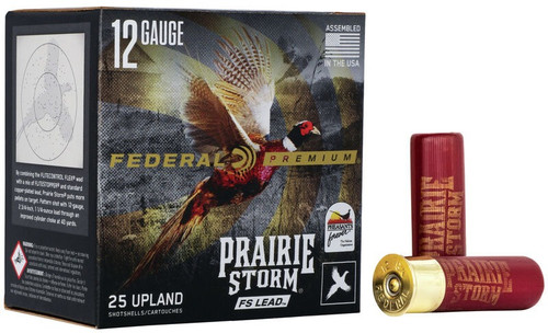12GA 3" MAX. 1-5/8OZ 4 SHOT FS LEAD 25RD