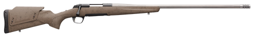 Browning 035514282 X-Bolt Western Hunter Long Range 6.5 Creedmoor 4+1 26" MB Matte Blued Spider Webbed Flat Dark Earth Cerakote Hard Core Fiber-Fusion with Adjustable Comb Stock Right Hand (Full Size)
