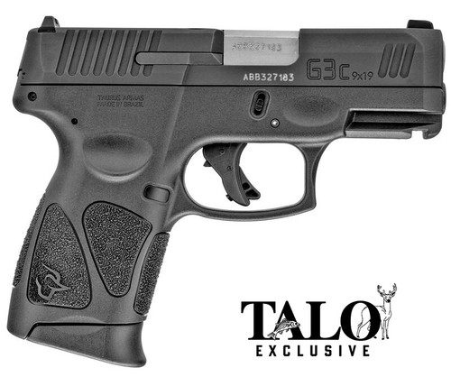 G3C 9mm 3.2" BLK/BLK NiteSight TALO 3/12