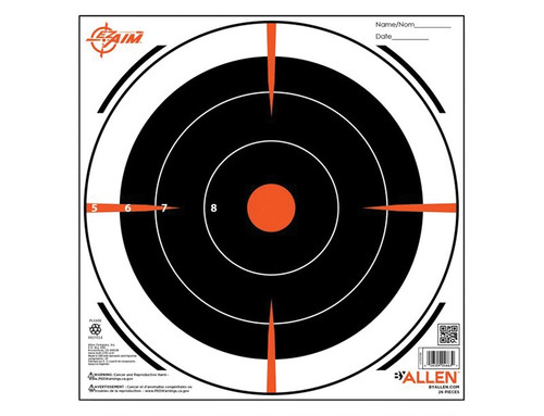 EZAim Paper 8" BullsEye 26pk