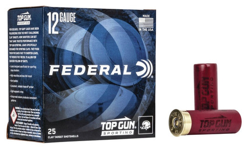 12GA 2-3/4" 1OZ 1,250 FPS 7.5 Top Gun