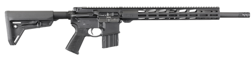 Ruger 8522 AR-556 MPR 450 Bushmaster 18.63" 5+1 Black Hard Coat Anodized Adj Magpul MOE SL Stock