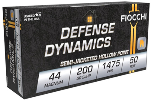 44 MAG 200gr SJHP 50rd 