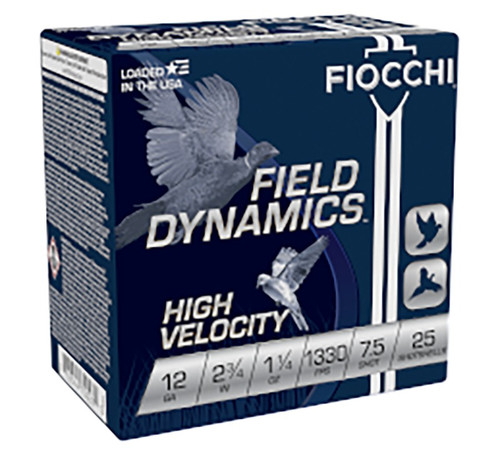 Hi-Vel 12ga 2.75" 3.75 Dr 1.25oz. #7.5