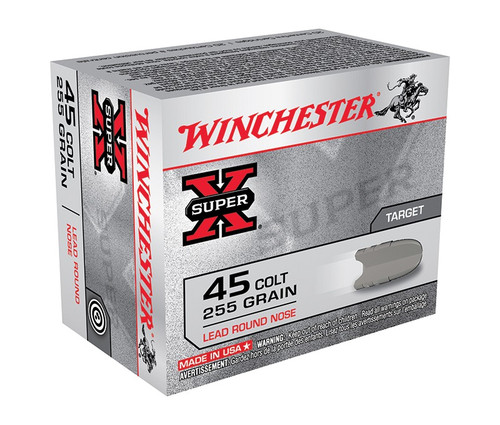 Super-X 45 COLT 255gr LRN 20/bx