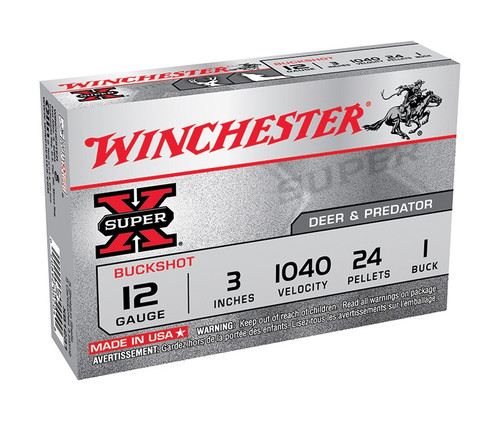 SuperX 12Ga 3" 24pel MagBuff 1 Buck