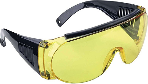 FitOver Glasses Black,Yellow Lens
