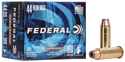 44 Mag 180gr JHP Power-Shok 20rd