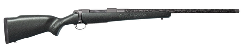 Nosler 47248 M48 Mountain Carbon Full Size 26 Nosler 3+1 24" Tungsten Gray Cerakote Steel Threaded Barrel Tungsten Gray Cerakote Steel Receiver Granite Green Mountain Hunter Stock Right Hand