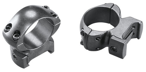 Grand Slam Steel Rings 1" High Black