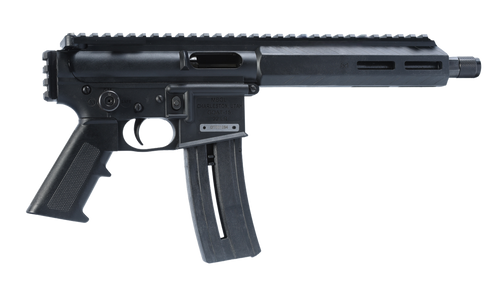Mountain Bill Gun Lab MBGL-GOAT15-ATOM-1-HC Goat-15 Atom 22 LR 10+1 7.80" Black Oxide Threaded Barrel, Black Polymer Receiver w/Picatinny Rail, M-LOK Handguard, Black Polymer Grip