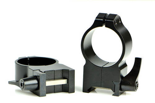 Maxima Rings 30mm QD Matte Extra High