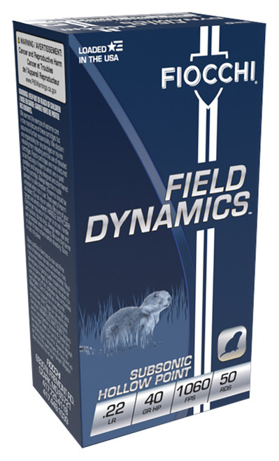 22LR 40gr HP Subsonic 500rd