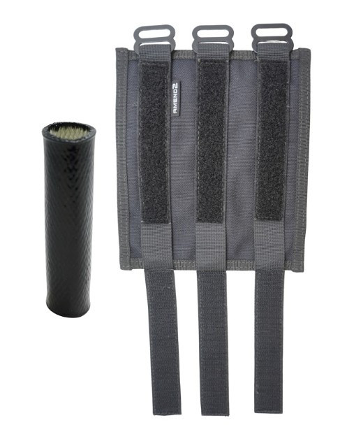 Hi-Temper Suppressor Cover-V1 Black 1.5"x6