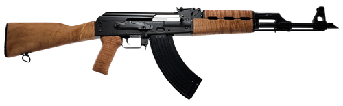 Zastava Arms Usa ZR7762LM ZPAPM70  7.62x39mm 30+1 16.30" Barrel, Black Barrel/Rec, Tiger Stripe Light Maple Grip & Fixed Stock