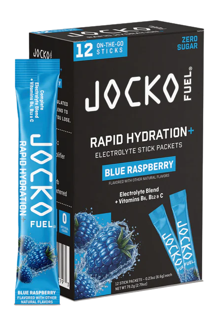 JOCKO 29279 RAPID HYDRATION POWDER RASPBERRY  6/12