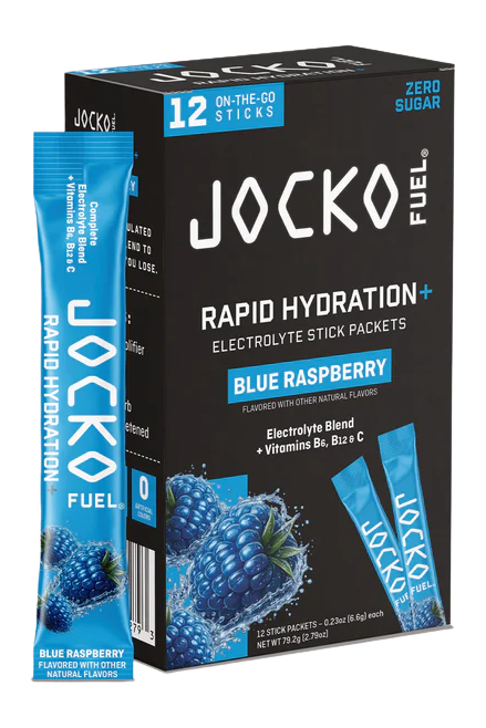 JOCKO 29279 RAPID HYDRATION POWDER RASPBERRY  6/12