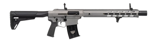 Panzer Arms PAAR12PROGLF AR12 Pro-L Semi-Auto 3" 5+1 18.50" Black Barrel, Tactical Gray Cerakote Aluminum Receiver w/Picatinny Rail, M-LOK Handguards, Gray Synthetic Stock, Black Polymer Grip