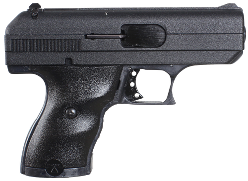 Hi-Point 916HCKNIFE C9 w/Knife 9mm Luger 8+1, 3.50" Black Steel w/Integral Compensator Barrel, Black Powder Coated Serrated Steel Slide, Black Polymer Frame & Grip, Knife