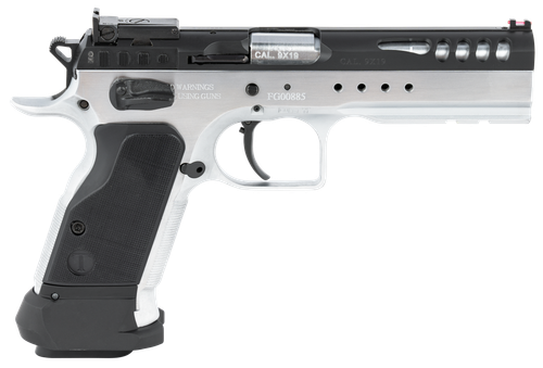 Tanfoglio IFG TF-LIMMSTR-9 Limited Master  9mm Luger 4.75" 18+1 Hard Chrome Black Steel Slide Black Polymer Grip