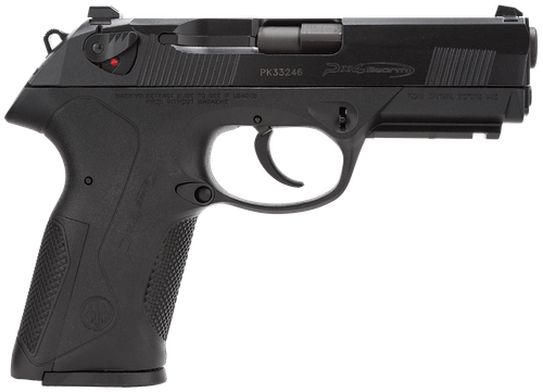 Beretta USA JXF5F25 Px4 Storm  Full Size Frame 45 ACP 10+1, 4.10" Black Steel Barrel, Black Bruniton Serrated Steel Slide, Black Polymer Frame w/Picatinny Rail, Ambidextrous
