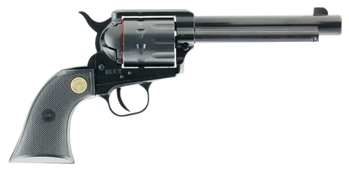 Chiappa Firearms CF340160D SAA 1873  Medium Frame 22 LR/22 WMR 10 Shot, 5.50" Blued Steel Barrel, Blued Steel Frame, Blued Cylinder, Black Polymer Grip, Exposed Hammer