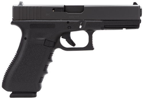 Glock PI3150201 G31 Gen3 357 Sig 10+1 4.49" Barrel, Black  Frame & Slide, Finger Grooved Rough Texture Grip, Safe Action Trigger