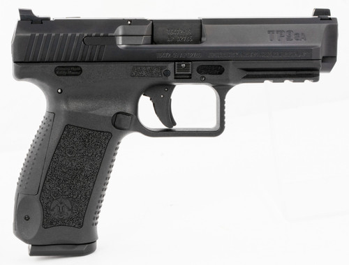 Canik HG4863N TP9SA Mod.2 9mm Luger 18+1 4.46" Black Nitride Match Grade Barrel, Serrated Steel Slide & Polymer Frame w/Picatinny Rail, Black Interchangeable Backstrap Grip