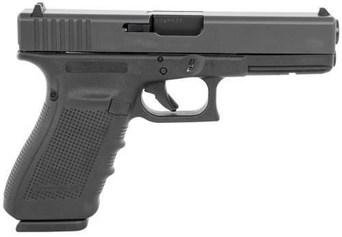 Glock UG2050203 G20 Gen4 Full Size 10mm Auto 15+1, 4.61" Black Steel Barrel, Matte Black Serrated Steel Slide, Black Polymer Frame w/Picatinny Rail, Black Finger Grooved Grip, Ambidextrous, USA Made