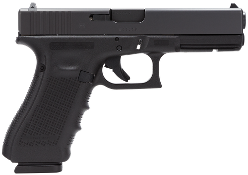 Glock PG3150203 G31 Gen4 357 Sig  4.49" Barrel 15+1, Black Frame & Slide, Finger Grooved Rough Texture Grip, Modular Backstrap, Reversible Mag. Catch, Safe Action Trigger